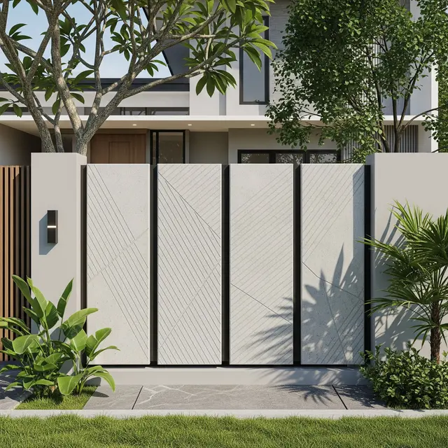 9 Model Pagar Rumah Minimalis Anti Intip tapi Tetap Terang dan Stylish, Jaga Privasi Hunian