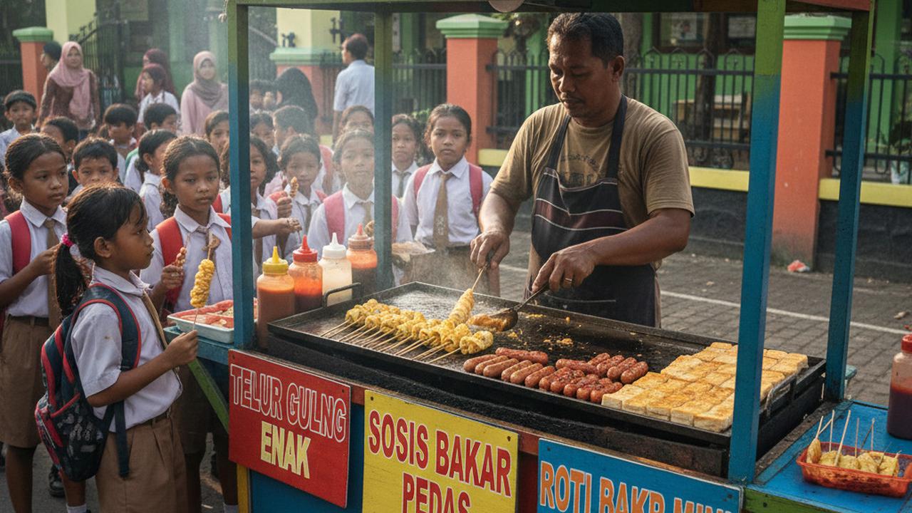 Jualan Anak Sekolah