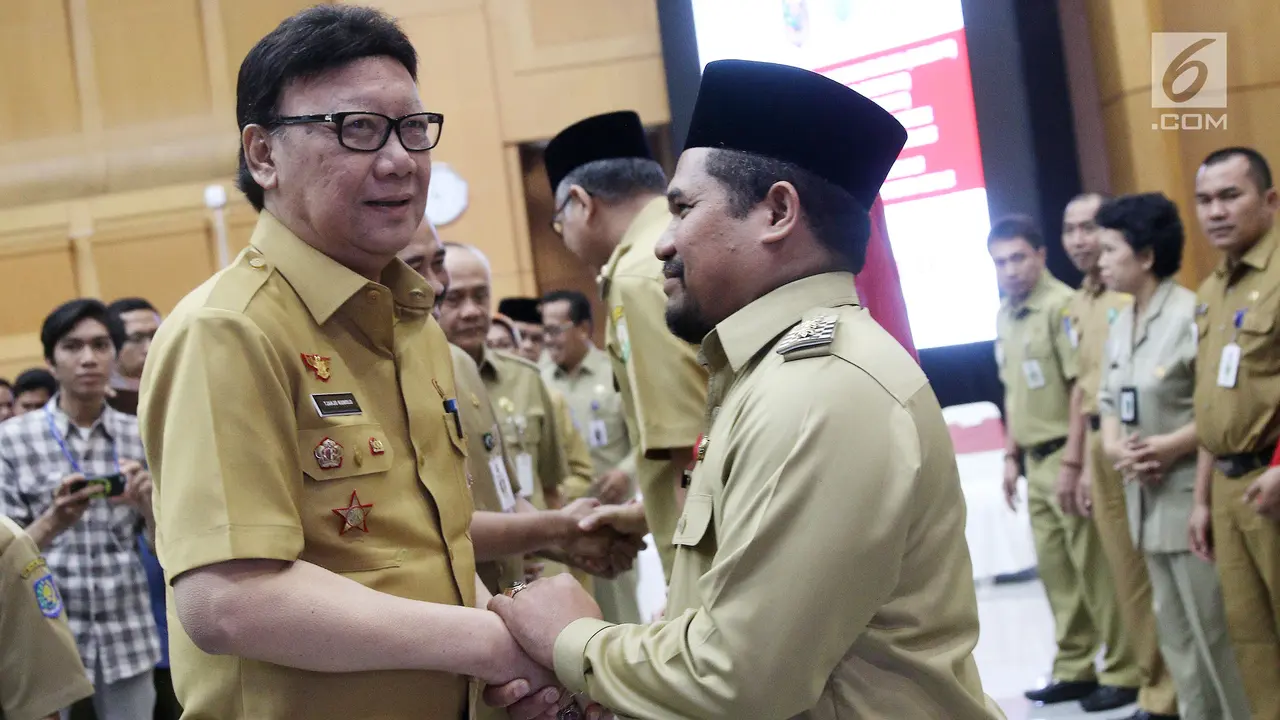 Menteri Dalam Negeri Lantik Plt Gubernur Aceh dan Bupati Bener Meriah