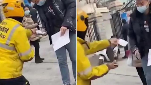 Viral Driver Pengantar Makanan Siram Minuman ke Pria, Ternyata Permintaan Mantan Pacar