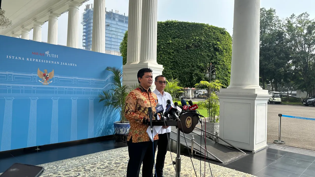 Wamensesneg Juri Ardiantoro di Istana Negara, Jakarta, Kamis (5/6/2025).