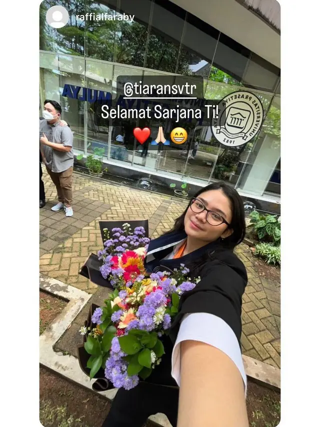 7 Potret Terbaru Tiara Savitri Anak Mulan Jameela yang Kini Sudah Sarjana