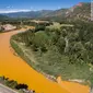 Sungai Animas yang berubah warna (CNN)