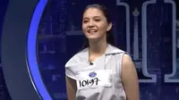 Potret Juliette Angela saat menjadi peserta Indonesian Idol 2018 (Sumber: YouTube/Naysillabiaan Channel)