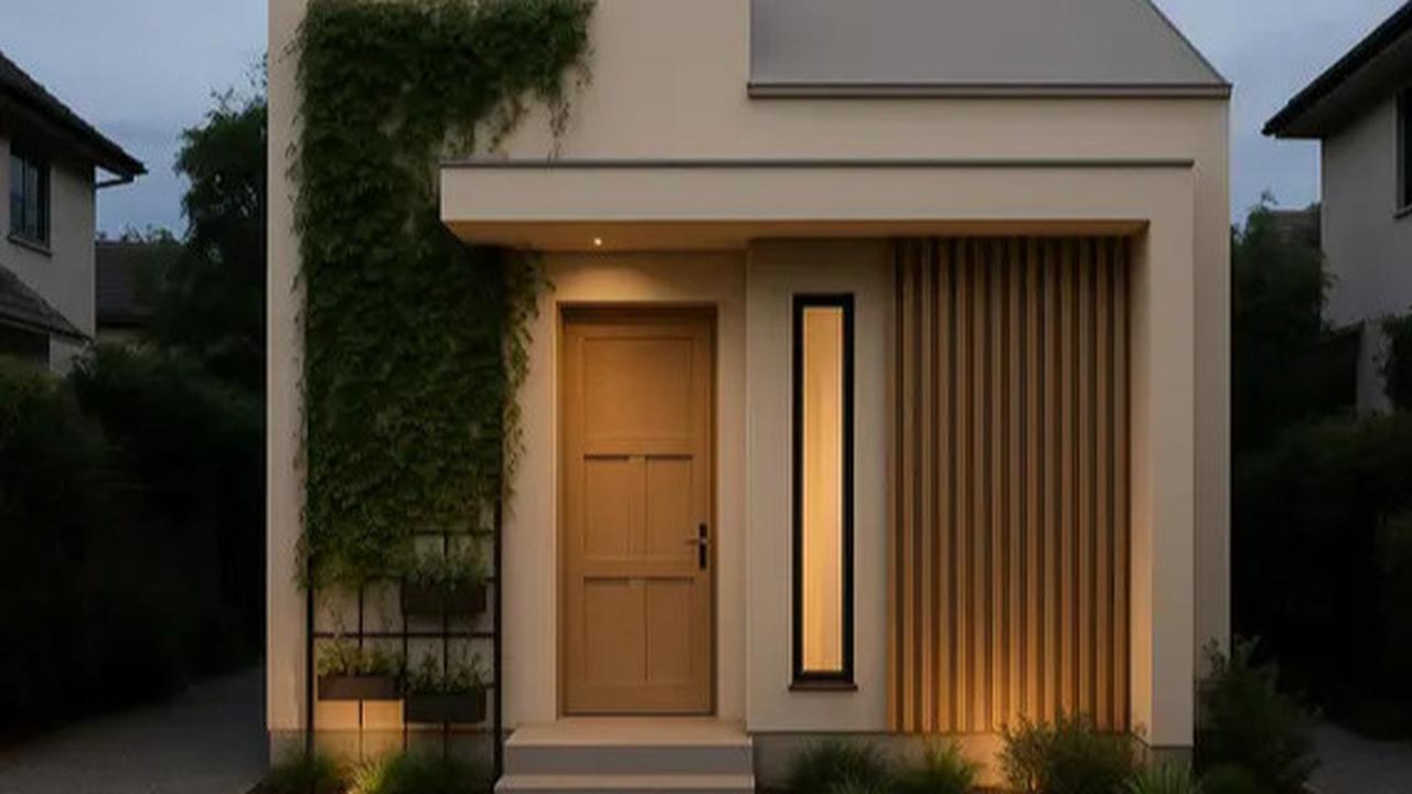 7 Model Rumah Sederhana 5x7 Meter di Desa tapi Mewah ala Pinterest, Ide Hunian Estetik 2025