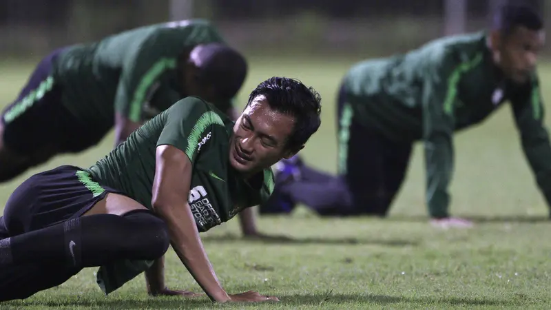 Latihan Timnas Indonesia