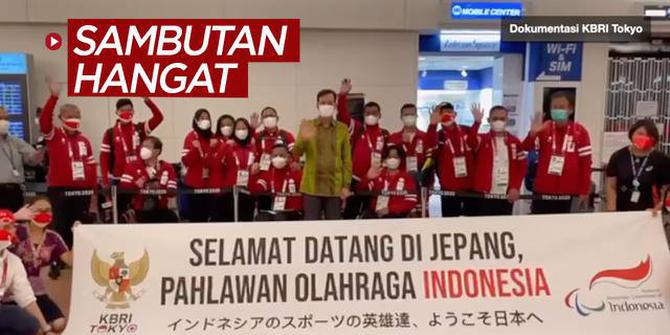 VIDEO: Sambutan Hangat KBRI Tokyo kepada Para Atlet Indonesia untuk Paralimpiade Tokyo 2020