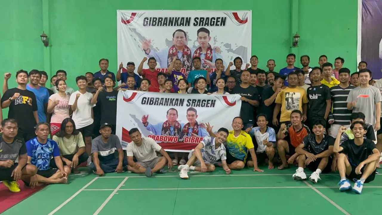 Muda-mudi Sragen Deklarasi Dukungan Terhadap Prabowo-Gibran