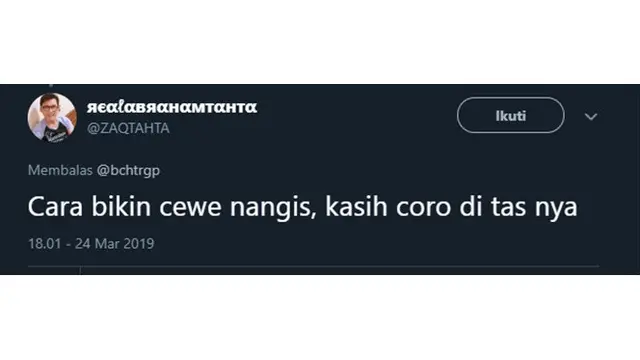 cewek menangis