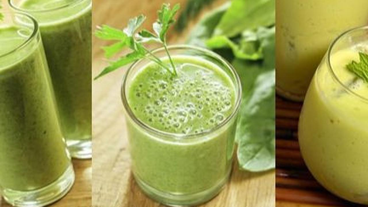 Spinach Apple Green Juice<br>
