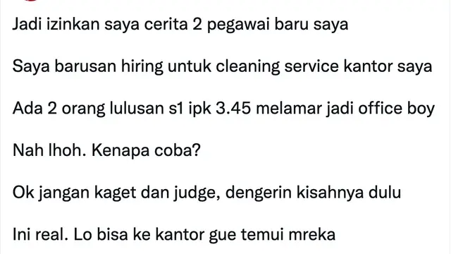 Cuitan Dokter Tirta. (Foto: Dok. Twitter @tirta_cipeng)