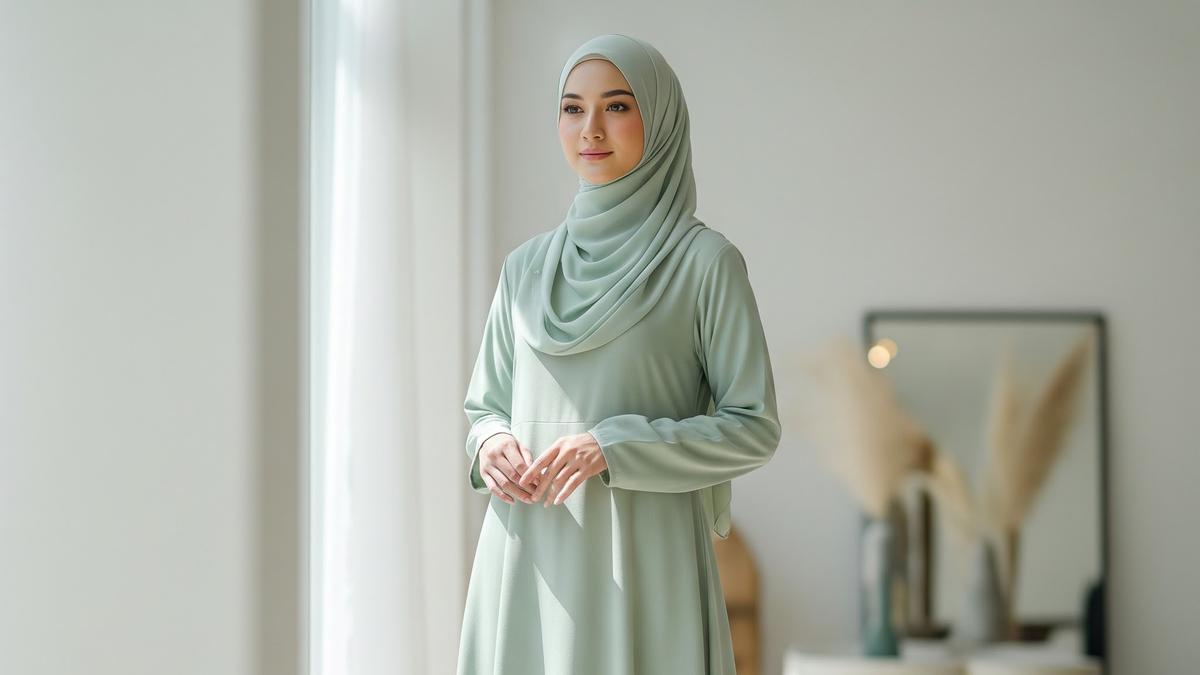 7 Model Gamis Terbaru Bahan Katun untuk Lebaran 2026, Nyaman Dipakai dan Tetap Stylish