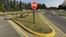 Tangkapan layar terlihat kapibara memakan rumput di tepi jalan di komunitas yang terjaga keamanannya di Tigre, provinsi Buenos Aires, Argentina, pada 27 Agustus 2021. Selama beberapa minggu terakhir, media Argentina telah melaporkan "invasi" kapibara di Nordelta. (MAGALI CERVANTES/AFP)