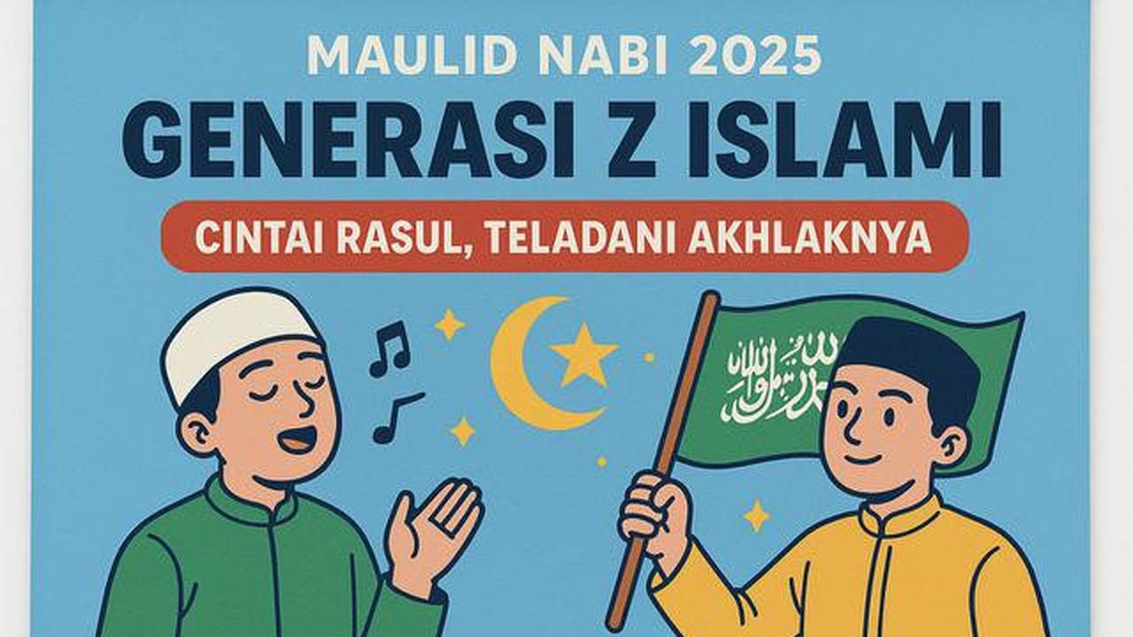 35 Pantun Kreatif Maulid Nabi 2025 untuk Anak-anak Sekolah, Penuh Makna