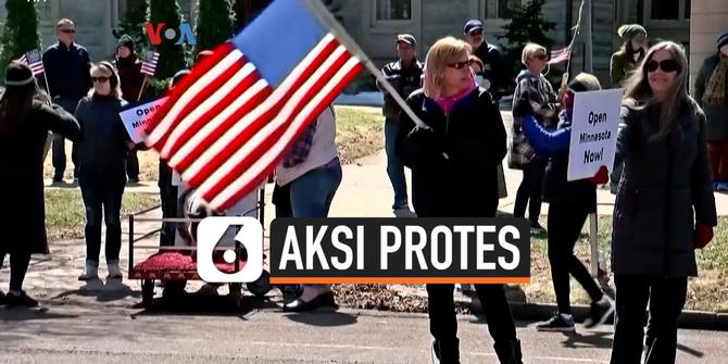 VIDEO: Corona Mematikan, Tapi Sebagian Warga AS Ingin Bisnis Dibuka