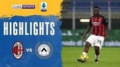 Berita video highlights Liga Italia, AC Milan Vs Udinese. Frank Kessie cetak gol penyelamat AC Milan, Kamis (4/3/21)