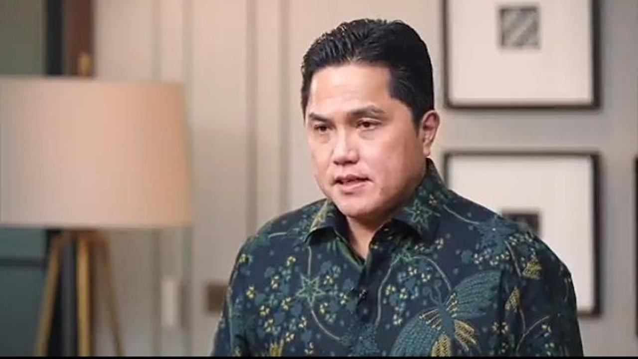 Menteri BUMN Erick Thohir dalam Sinergi untuk Negeri yang digelar Telkomsel, Senin (22/11/2021).