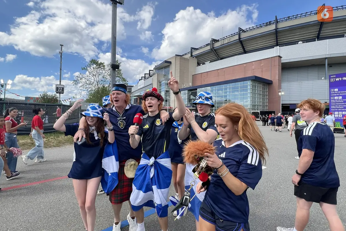 Foto Eksklusif: Pesona Tartan Army! Kilt hingga Bagpipe Jadi Outfit Khas Suporter Skotlandia yang Curi Perhatian