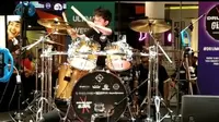 Devano Gabriel Jadi Grand Champion Anak di Singapore Drum Fest 2019