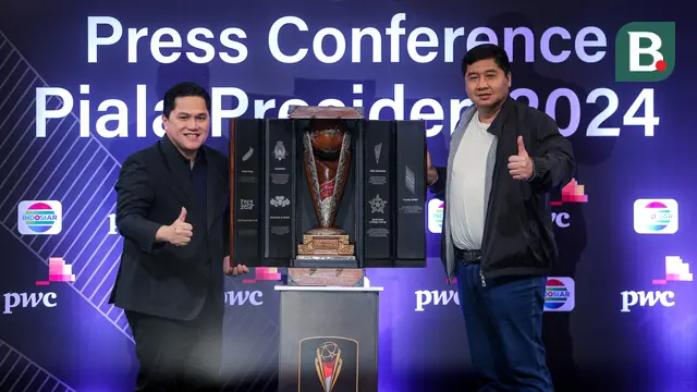 Foto: Piala Presiden 2024 Segera Bergulir, Pemenang Bakal Terima Hadiah 5 Miliar Rupiah