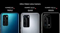 Seri Huawei P40 (screenshot via @HuaweiMobile)