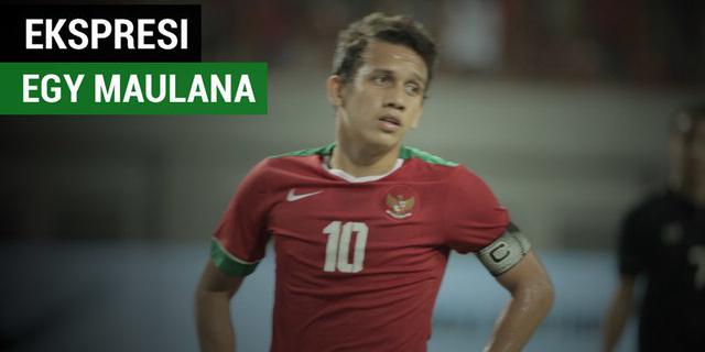 VIDEO: Beragam Ekspresi Egy Maulana Saat Bela Timnas Indonesia U-19