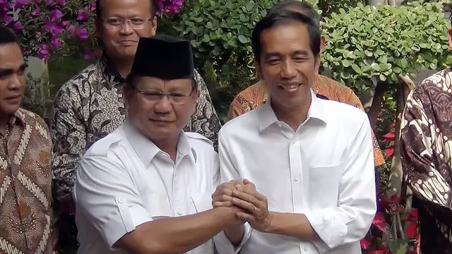 Ucapan Selamat Prabowo Untuk Joko Widodo
