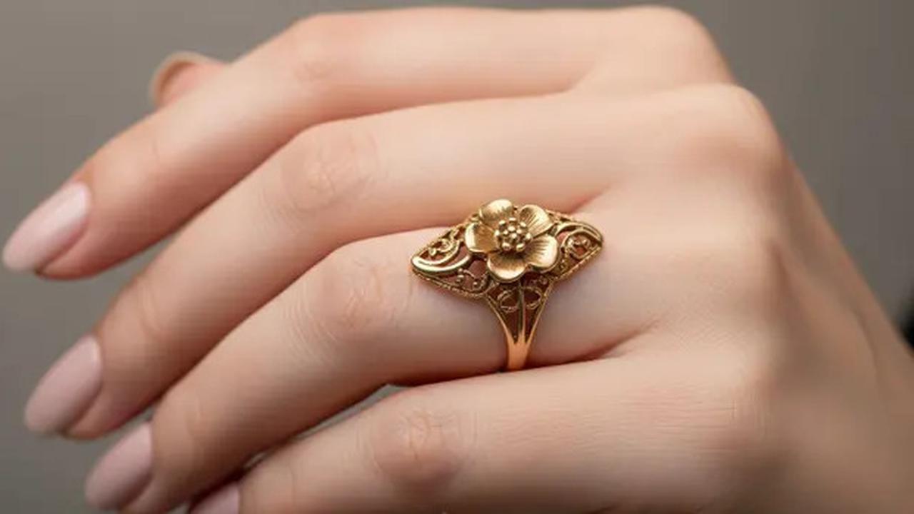 10 Model Cincin Emas 24 Karat 5 Gram Motif Vintage, Cocok untuk Lamaran yang Penuh Makna di 2025