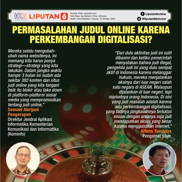 Infografis Journal Judi Online
