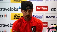 Hasyim Kipuw siap bantu Bali United menang lawan Persib (Liputan6.com/Kukuh Saokani)