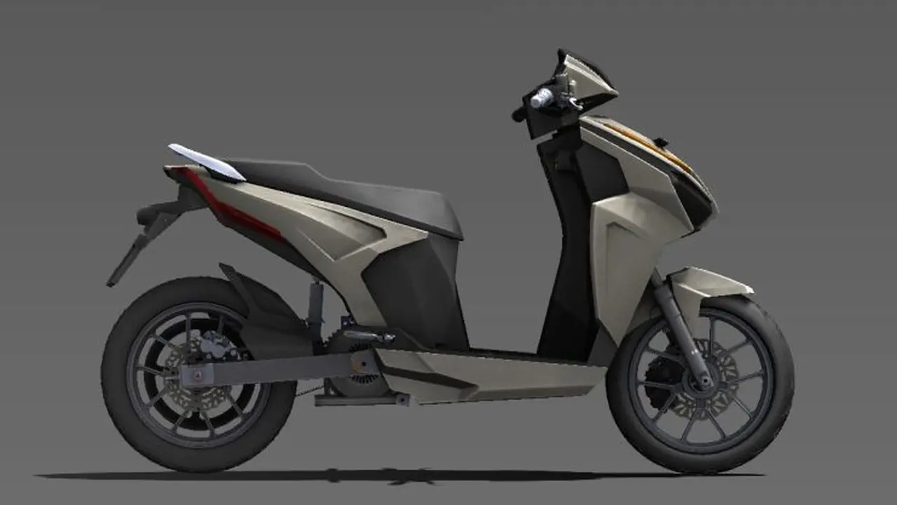 Penampakan Motor Listrik Gesits (Foto: Istimewa)
