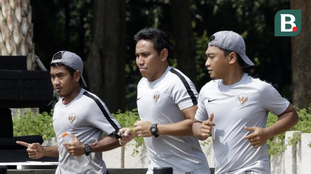 Latihan Timnas Indonesia