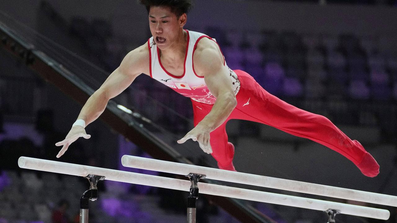 FOTO: Bertabur Bintang,  Juara Olimpiade dan Dunia Warnai Kualifikasi Kejuaraan Dunia Gimnastik 2025 di Jakarta