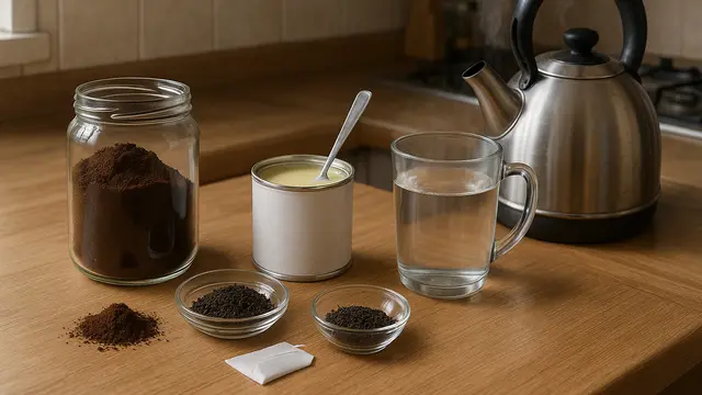 Bahan-Bahan Kopi Cham