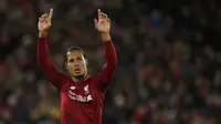 2. Virgil van Dijk (Bek Tengah) -  Bek asal Belanda ini dilabuhkan Liverpool dengan transfer 75 juta poundsterling dari Southampton pada Januari 2018 lalu. (AFP/Oli Scarff)