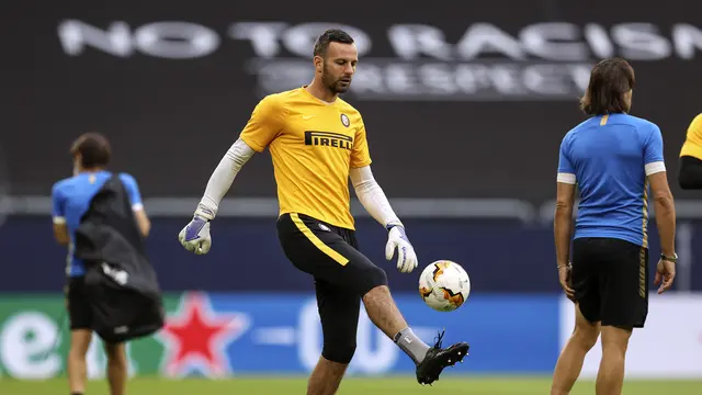 Intip Pemain Inter Milan Latihan Jelang Hadapi Getafe