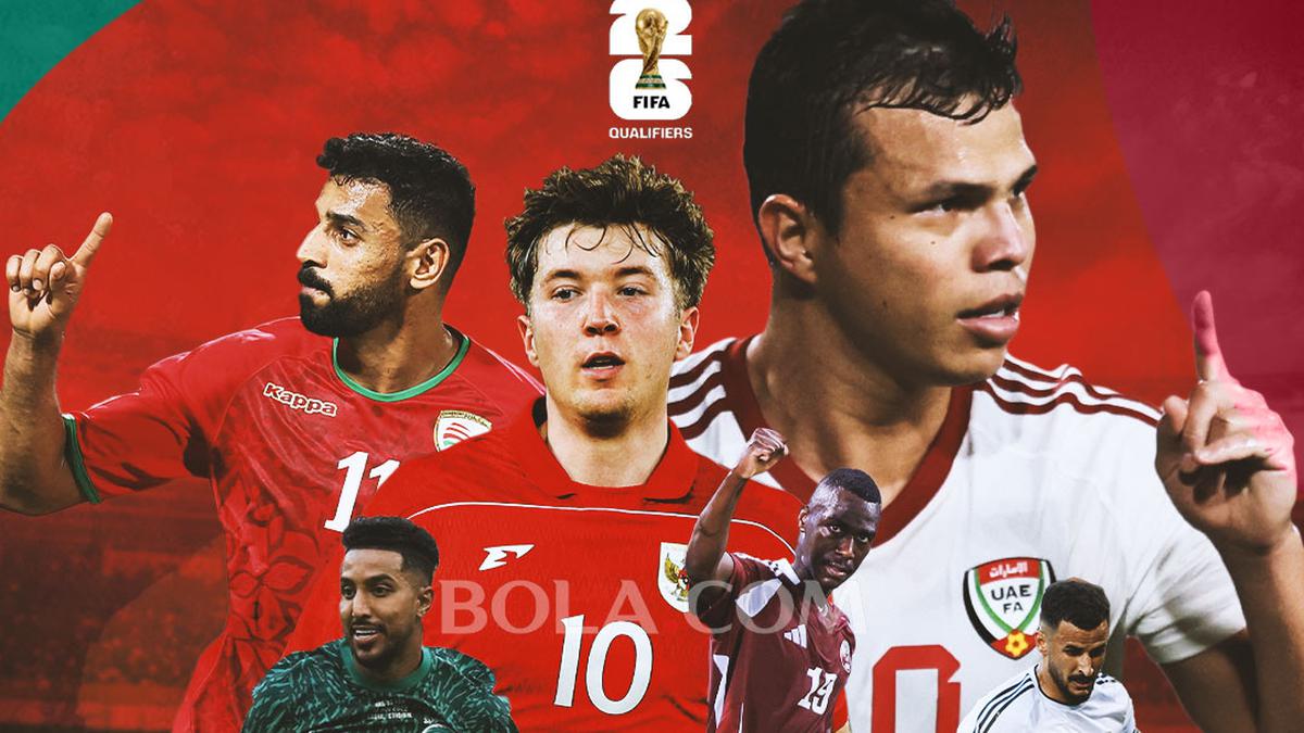 Deretan Bintang di R4 Kualifikasi Piala Dunia 2026 Zona Asia: Ole Romeny Dikepung Pemain-Pemain Terbaik Timur Tengah