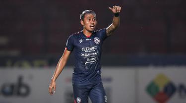 Foto: Gol Moh Edo di Menit Injury Time, Putuskan Rekor Kemenangan Beruntuk Arema FC di BRI Liga 1 2021 / 2022