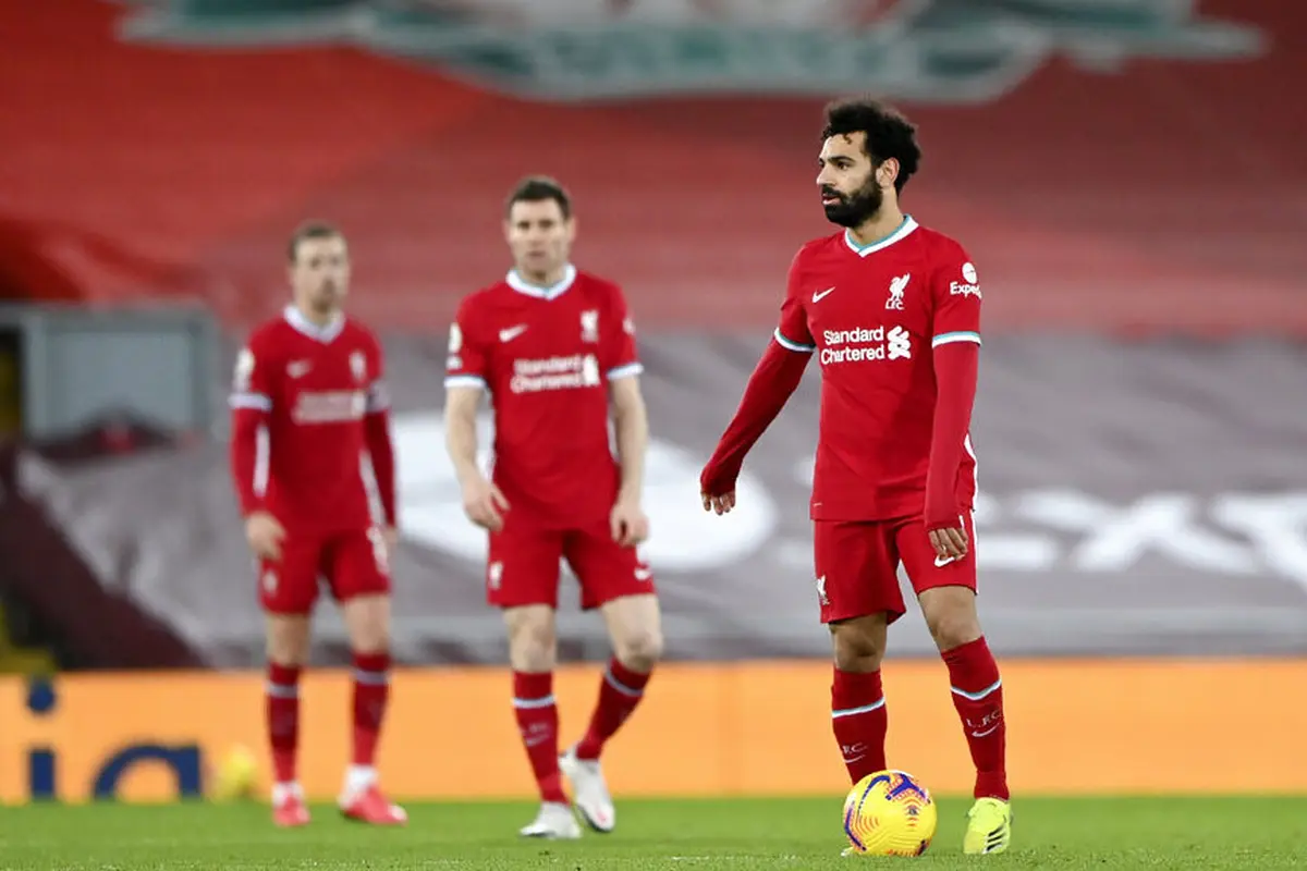 FOTO: Reaksi Penggawa Liverpool Usai Dihancurkan Manchester City di Liga Inggris