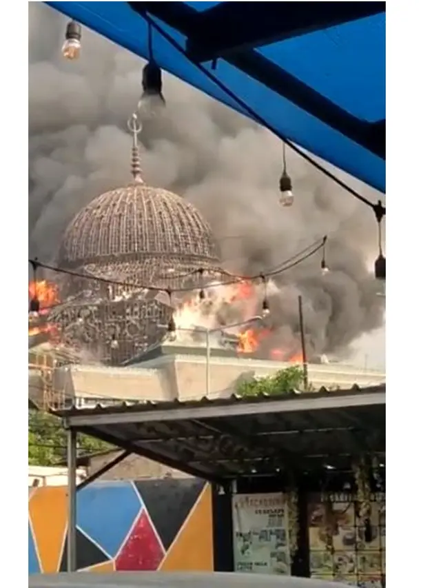 Kronologi Kubah Masjid Islamic Center Jakarta Utara Kebakaran, Ini 5 Faktanya
