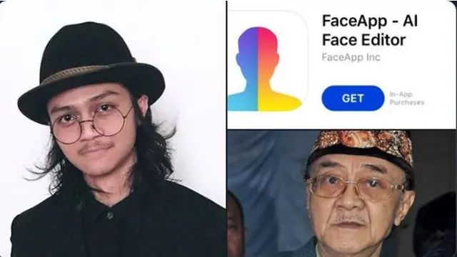5 Foto Parodi Seleb Muda Pakai Aplikasi 'Wajah Tua' Ini Bikin Senyum Nyengir
