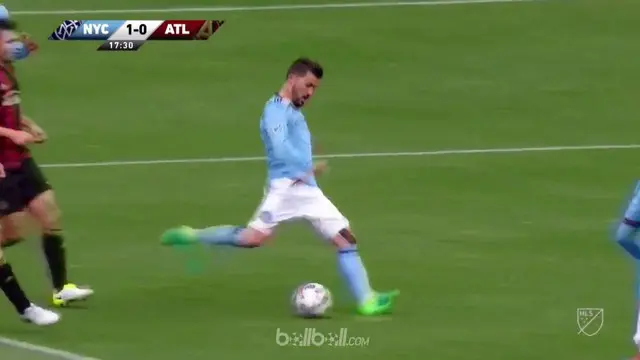 Aksi Tiki-taka Mantan Striker Barcelona, David Villa, di MLS