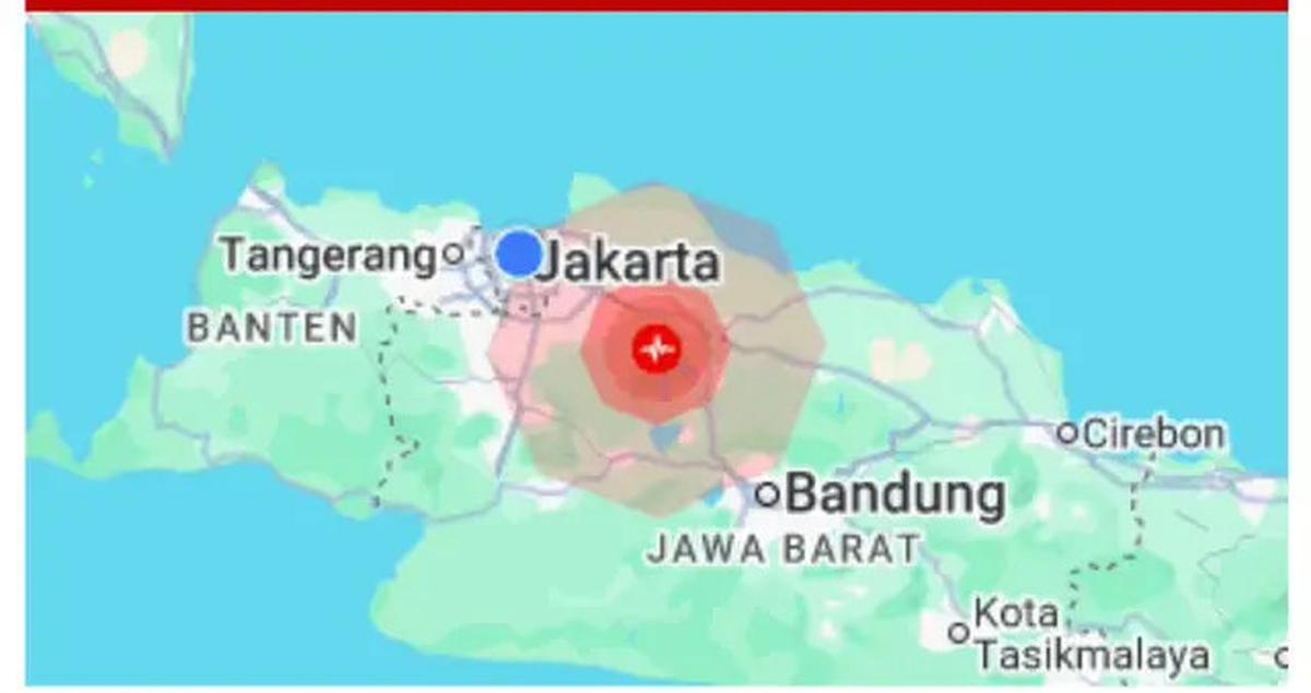 Waspada Gempa Akibat Aktivitas Sesar Lembang dan Kertasari, Ini Wilayah Potensi Terdampak
