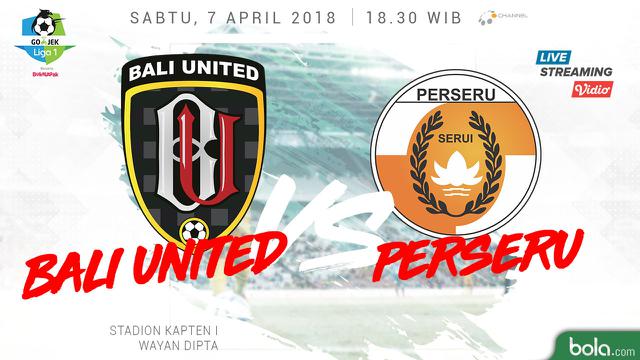 Bali United Vs Perseru Serui