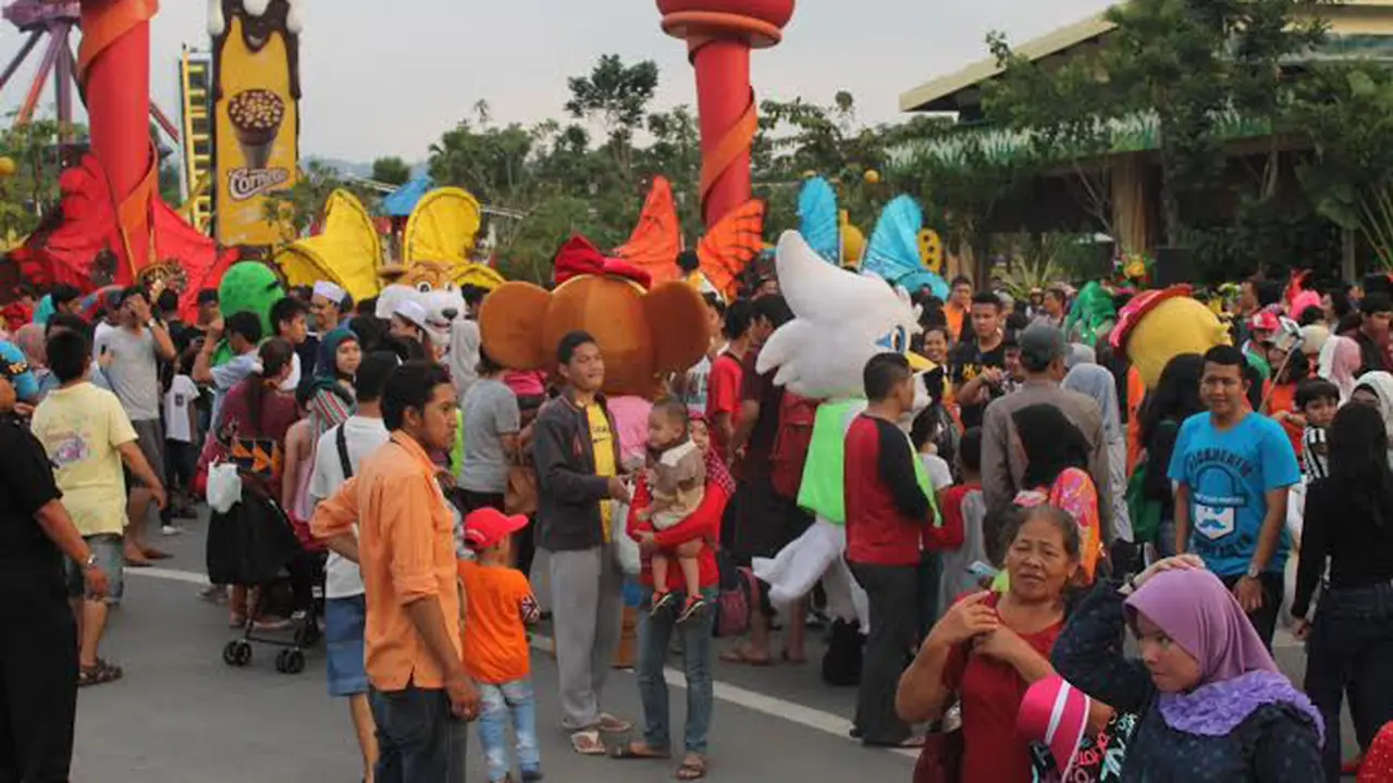 Libur Lebaran, 9.000 Pengunjung Serbu Jungleland Bogor