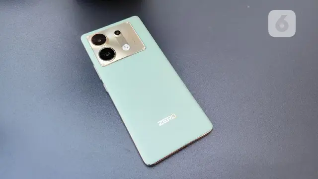 Bodi belakang Infinix Zero 30 5G. Liputan6.com/Agustinus Mario Damar