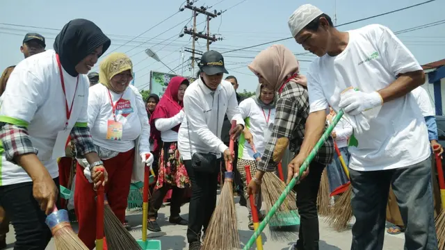 Menteri BUMN Rini Soemarno menghadiri serangkaian acara rangkaian HUT ke-21 Kementerian BUMN di Pekanbaru, Riau. Dok Kementerian BUMN