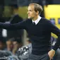 Pelatih Borussia Dortmund Thomas Tuchel menilai seharusnya timnya menang lawan Real Madrid dalam lanjutan Liga Champions di Signal Iduna Park, Rabu (28/9/2016). (AP Photo/Michael Probst)