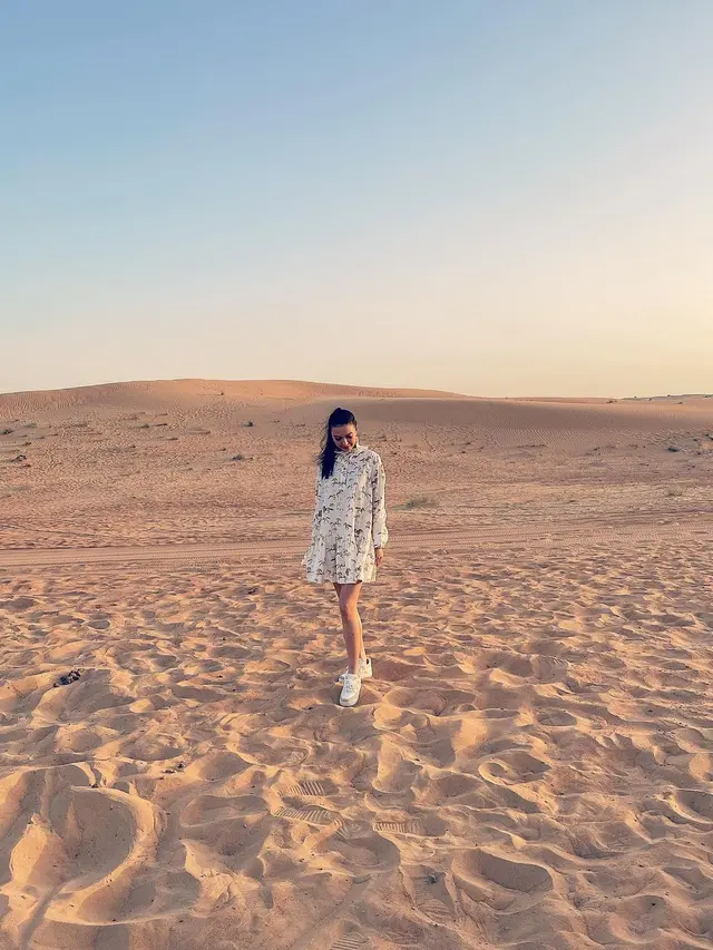 Momen Liburan Raline Shah di Dubai, Kunjungi Banyak Tempat Menarik. (Sumber: Instagram/ralineshah)