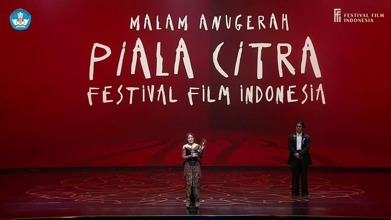 Prilly Latuconsina raih Piala Citra kategori Pemeran Pendukung Wanita Terbaik FFI 2023